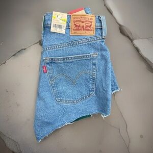 LEVI'S Women High Rise 501 Shorts NWT SZ 27 revolve Jean shorts high waisted $50